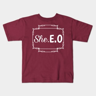 She.E.O Kids T-Shirt